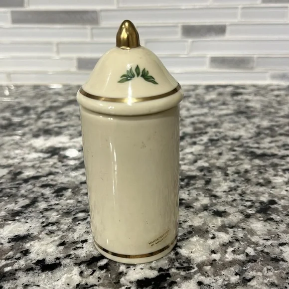 Vintage TARRAGON The Lenox Spice Garden 1992 Fine Porcelain Spice Jar - Picture 4 of 8